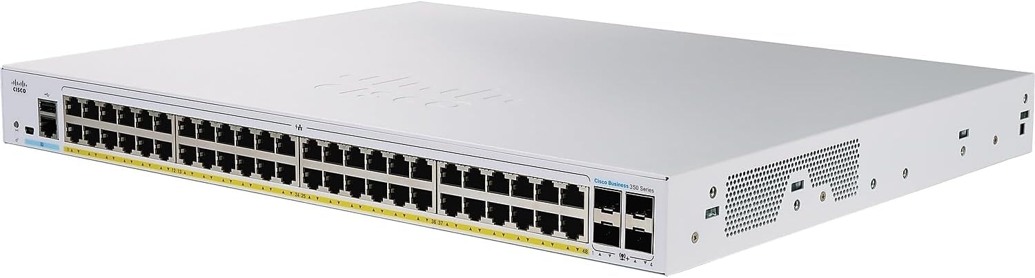 Amazon.com: Cisco Business CBS350-48FP-4G Managed Switch, 48 Port